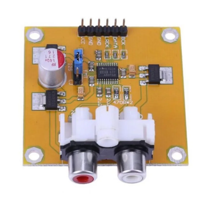 PCM5102 / PCM5102A DAC Decoder Module, I2S HiFi Audio Player for Raspberry Pi, Red Core Player, Better Than ES9023
