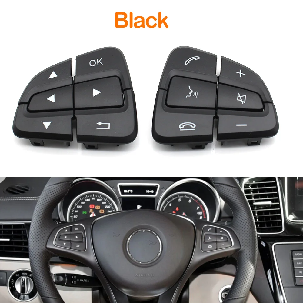 Car Steering Wheel Button Repair Kit For Mercedes Benz A B GLA GLS GLE V Class W176 W246 W156 W166 W292 W117 W218 W231