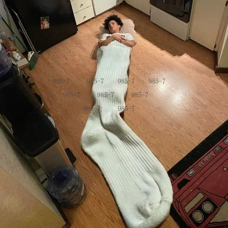 Autumn Winter Adult Cold Protection Sleeping Bag Blanket, Sock Shaped Thick Design Improved Cold Resistance for Camping