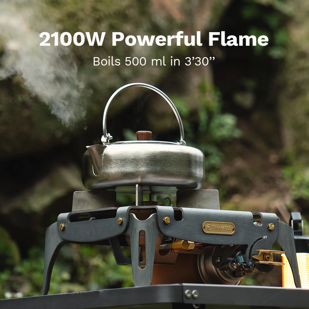 Ultra-Light Butane Camp Stove with Piezo Ignition