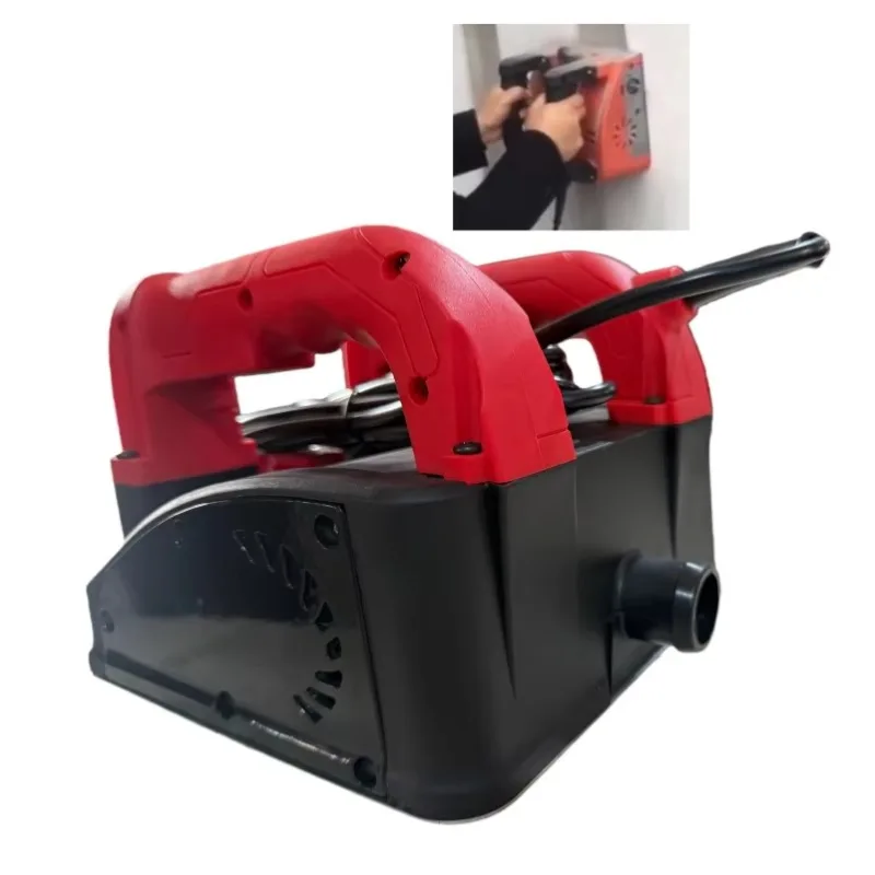 Heavy-duty electric wall sander for efficient putty removal and wall leveling