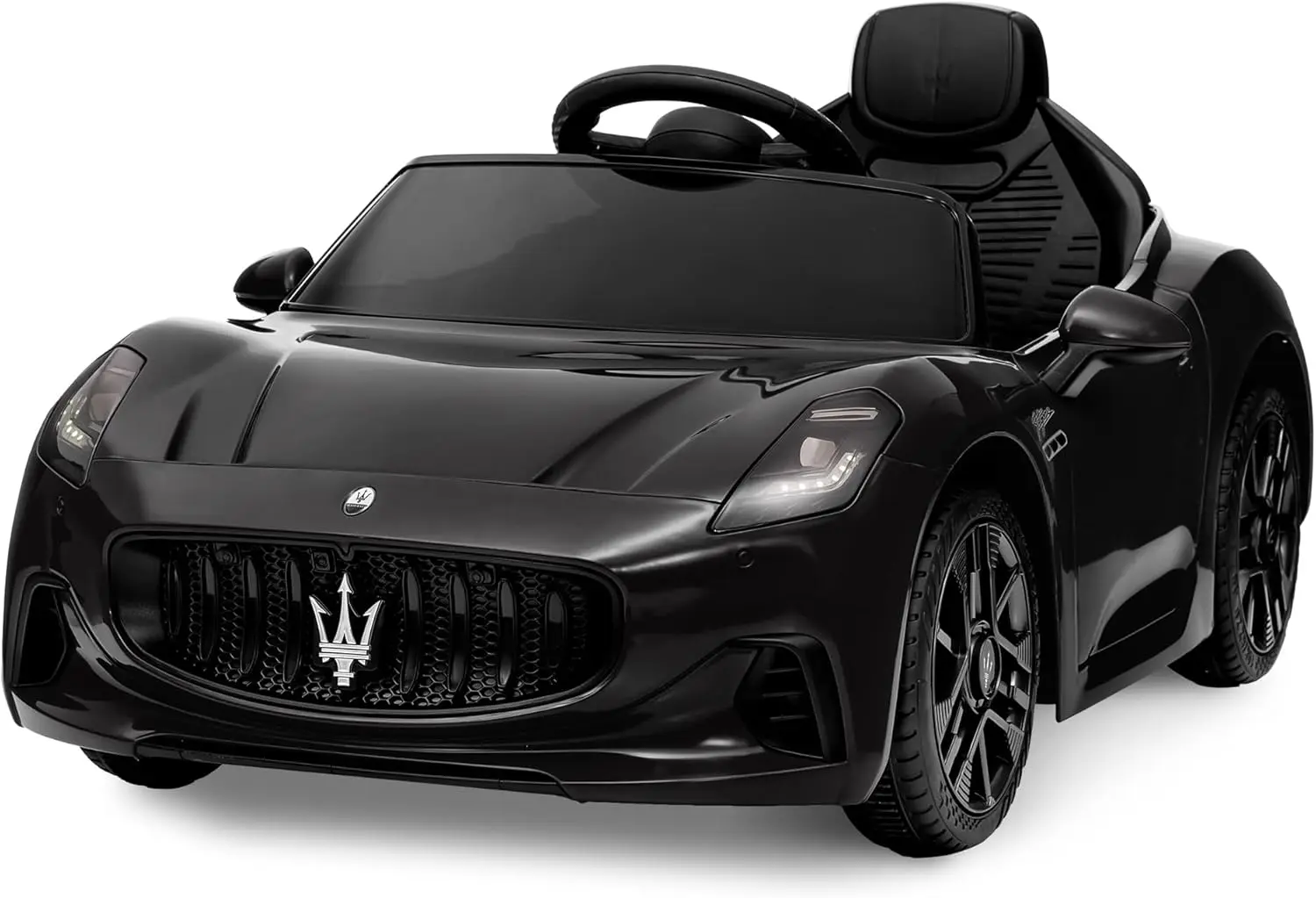 سيارة ركوب الخيل المخصة Maserati Gran Cabrio، سيارة بمحرك تعمل بالبطارية 12 فولت للأطفال مع جهاز تحكم عن بعد، تعليق زنبركي، Do