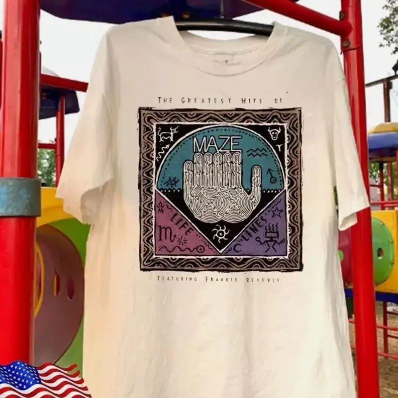 Rare Maze Featuring Frankie Beverly  T shirt