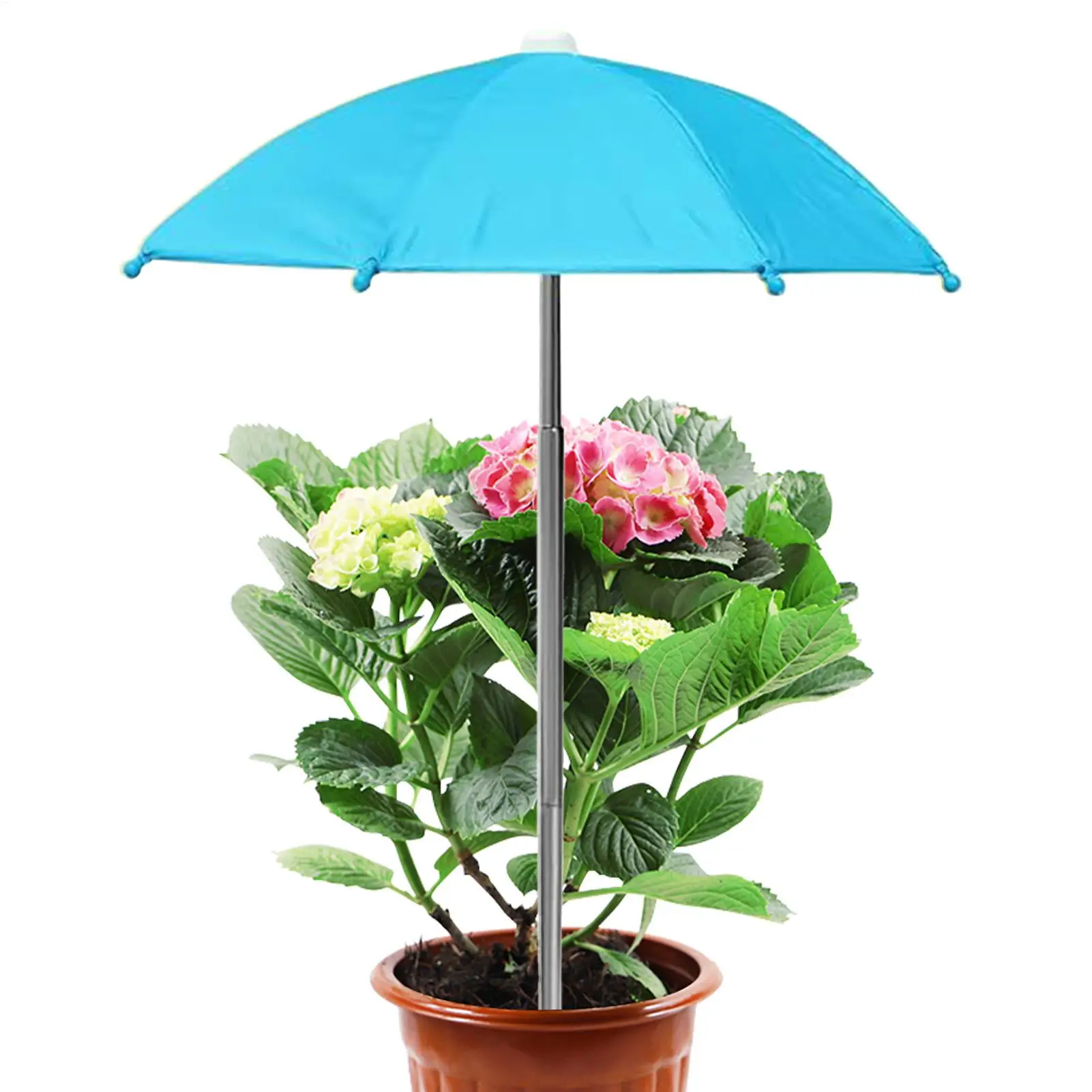Shade Umbrella For Plants Adjustable Height Garden Plants Parasols Shade Waterproof Parasol Gardening Accessories For Seedling