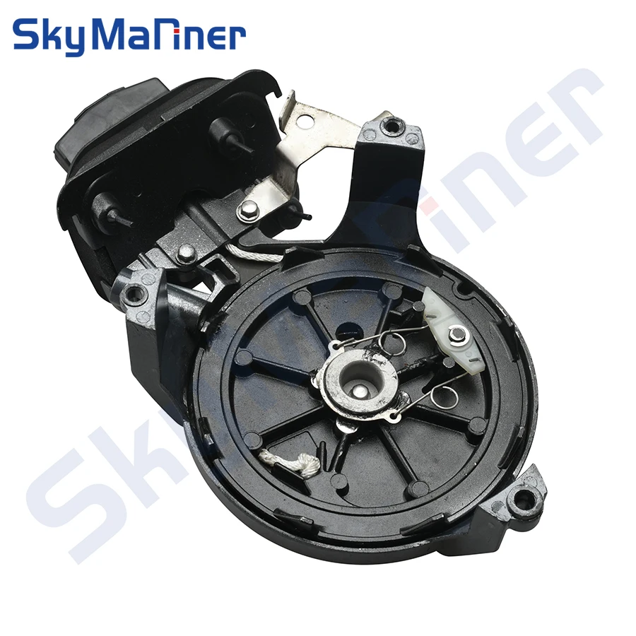 Starter Assembly 6G1-15710-81 For Yamaha Outboard Motor 2T 6HP 8HP 6G1-15710-81-00 6G1-15710 Boat Engine Accessories