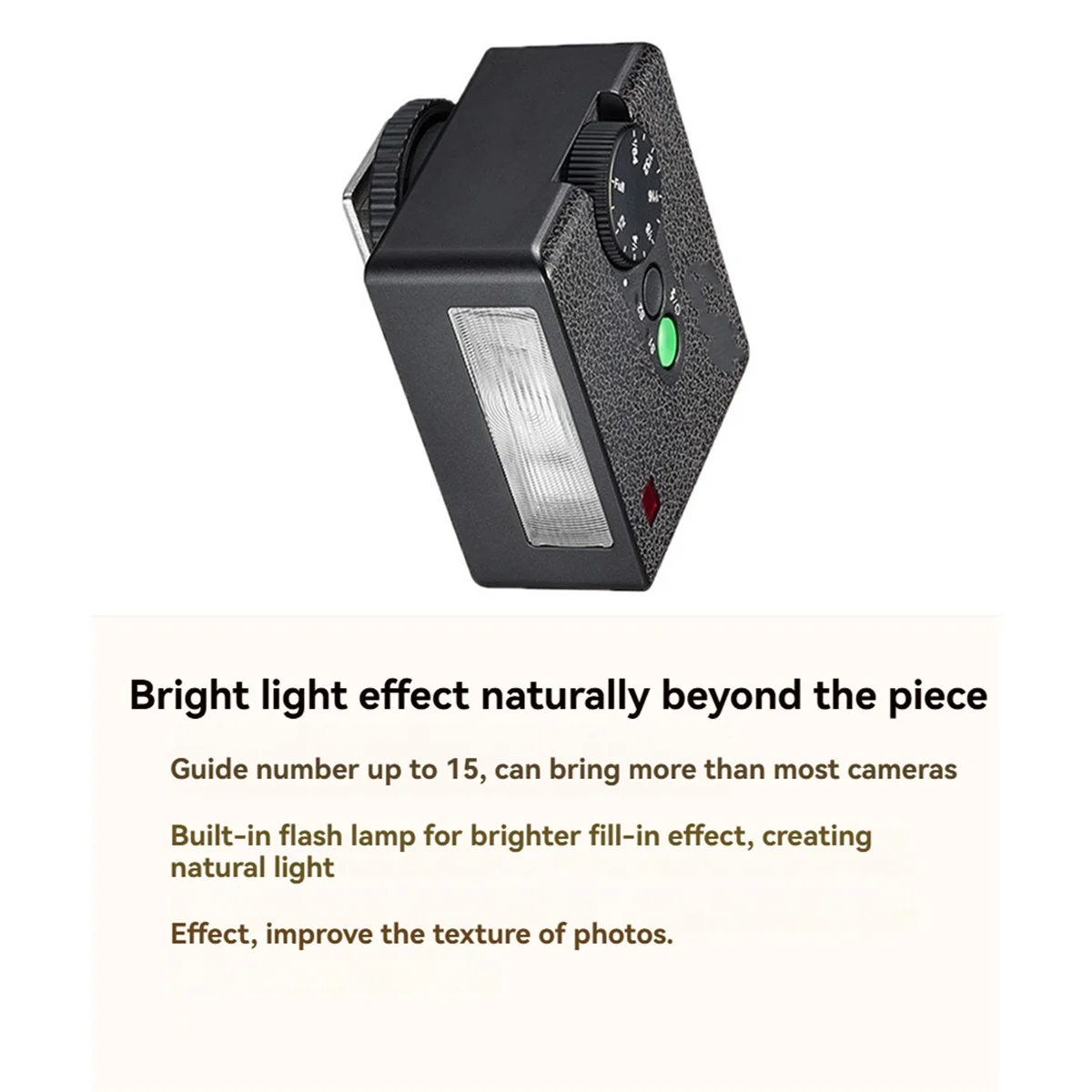 AA91 IM30 Mini cámara Flash Speedlite para cámaras DSLR Ricoh GR3 - Compacto y potente