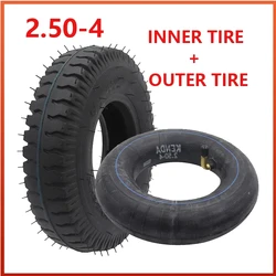 2.50-4 tire 250-4'' 2.80/2.50-4 tyre & inner tube fit for Hand Truck / Utility Cart elderly mobility scooter electric scooter