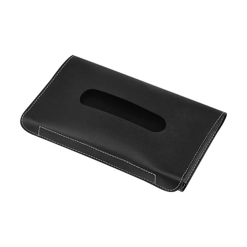 1/2 Pcs Car Tissue Box Towel Sets Car Sun Visor Tissue Box Holder Auto Interior Storage Decoration for BMW Car Accessories