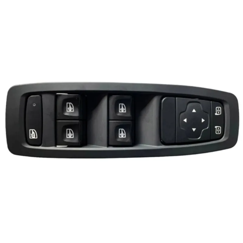 

254015253R Window Switches Front Left Door Windows Glass Switch Black Plastic for Renault GRAND SCÉNIC IV 2016 2017 2018-2023