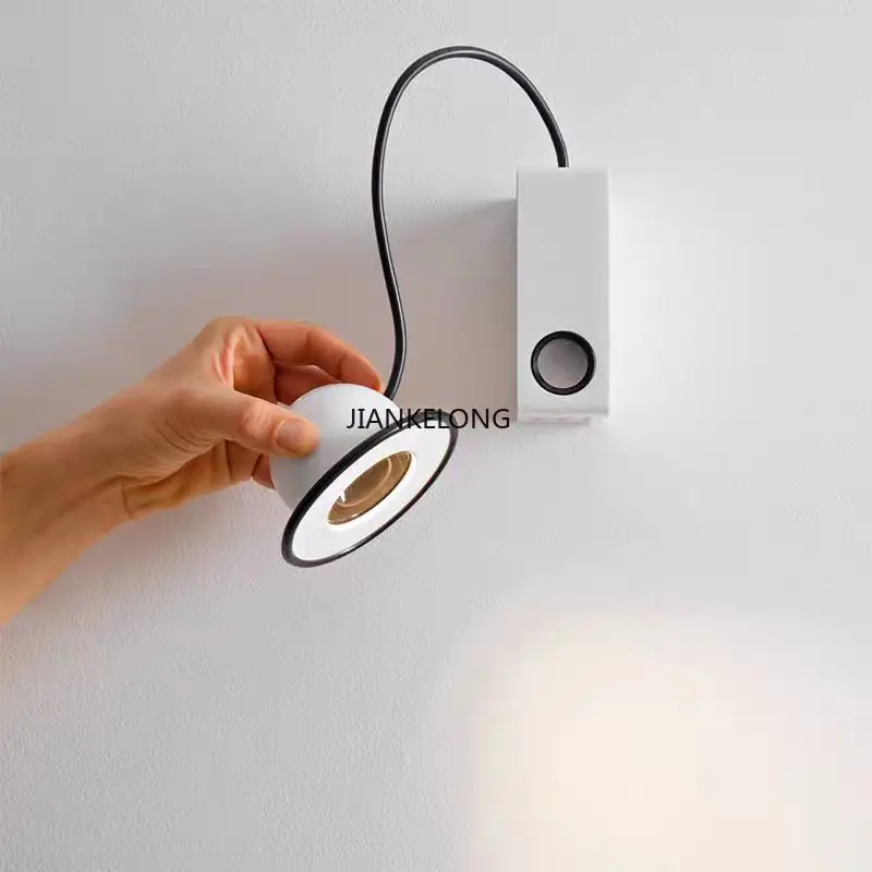 Italian Designer Colorful Art Wall Lamp Nordic Retro Creative Magnetic Series Lighting for Living Room Bedroom Bedside Study