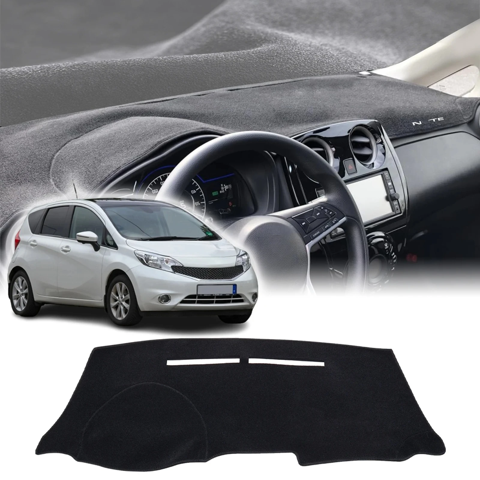 

fit for Nissan Note E12 2014 2015 2016 2017-2020 Car Dashmat Dashboard Cover Pad Protective Carpet DashMat Sunshade Accessories