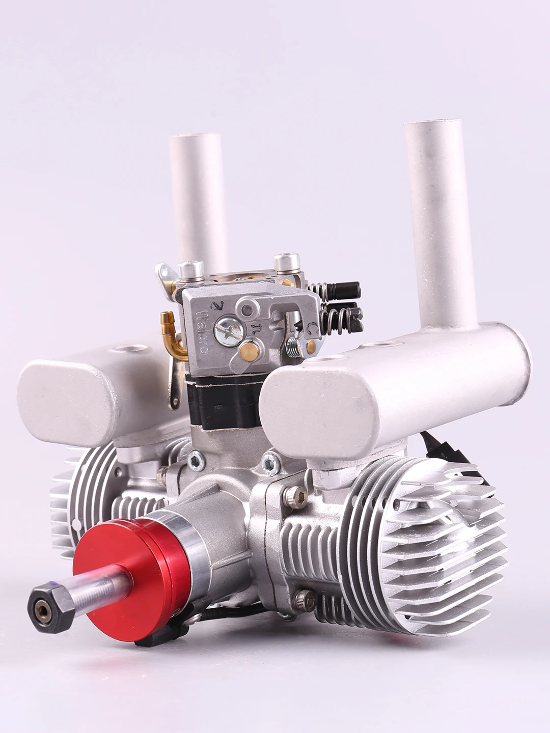 RCGF 31cc Twin Cylinder Petrol/Gasoline Engine Dual Cylinder with Muffler/Ignition/Spark Plug for RC Model Airplane