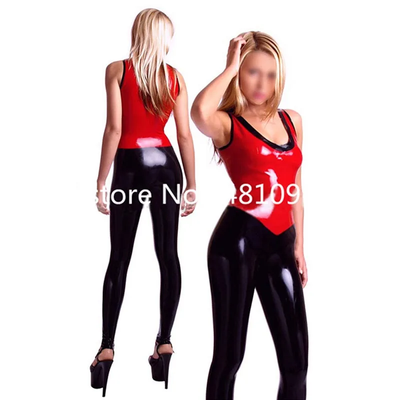 

Fashion Women Sexy Latex Catsuit Skinny Rubber Clothes High Quality Nightclub Party Costume for Adult Plus Size Jumpsuit