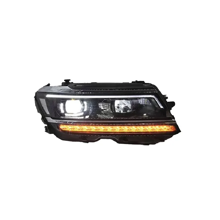 

Car Accessories Plug and Play Modified Headlamp LED High Low Beam Front Lights Headlights for VW Tiguan 2017-2021