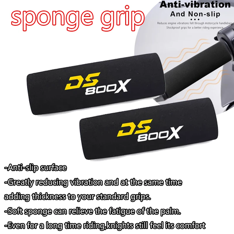 

FOR Voge DS800X DS800 DSX 800x Motorcycle Grip Cover Shockproof Sponge Grip Non-slip Handlebar
