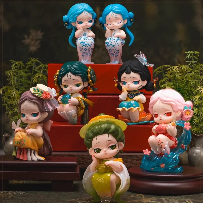 

Original Linglong Summer Intent Return Date For Shyi Series Blind Box Ornaments Trendy Toys Figurines Creative Gifts Around