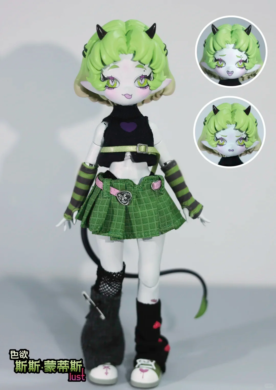 Cooze Devil'S Horns シリーズ 1/8 Bjd ブラインドボックス可動人形
