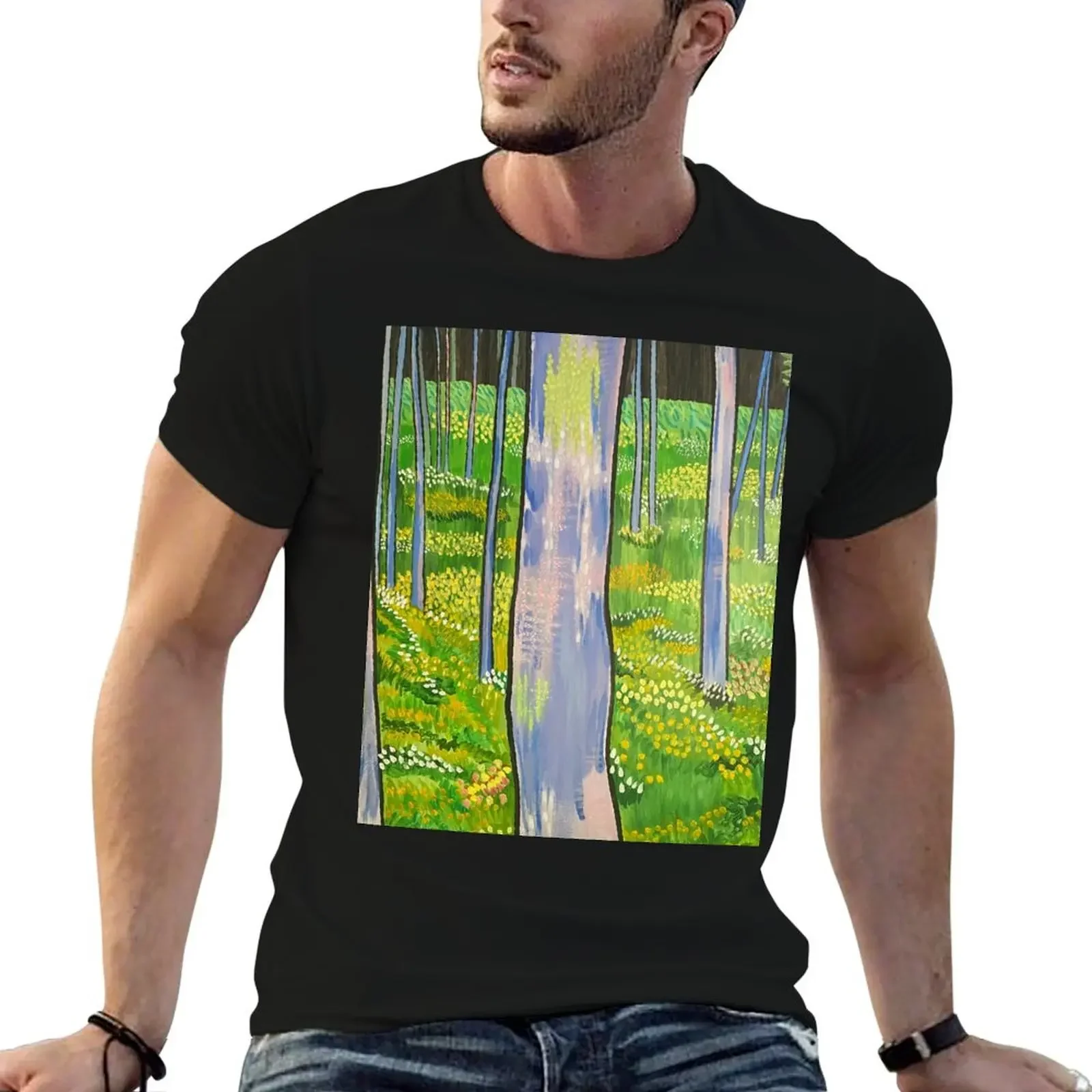 Undergrowth T-Shirt oversized cotton graphic tees Men's cotton t-shirt