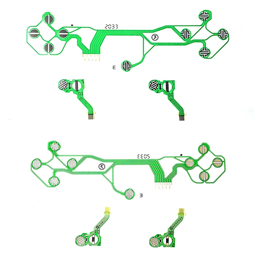 1 peça de substituição original para ps5 película condutora v1.0 2.0 3.0 game pad controlador botão cabo flexível fita v1 v2 v3