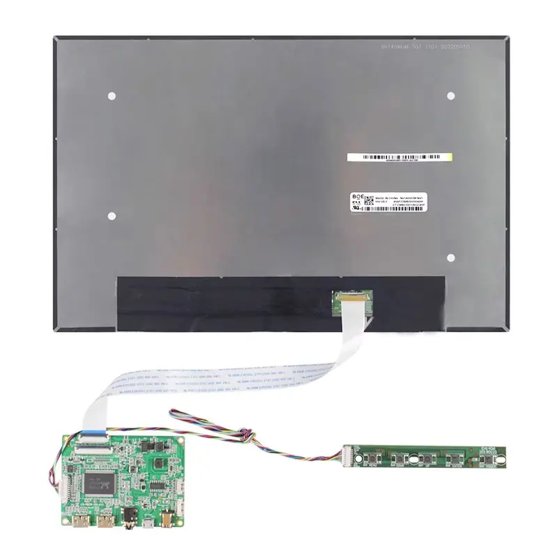 Boe 14 Inch NV140WUM-N41 1920*1200 Resolutie Display Driver Board 250 Helderheid Edp 30 Pins Connector