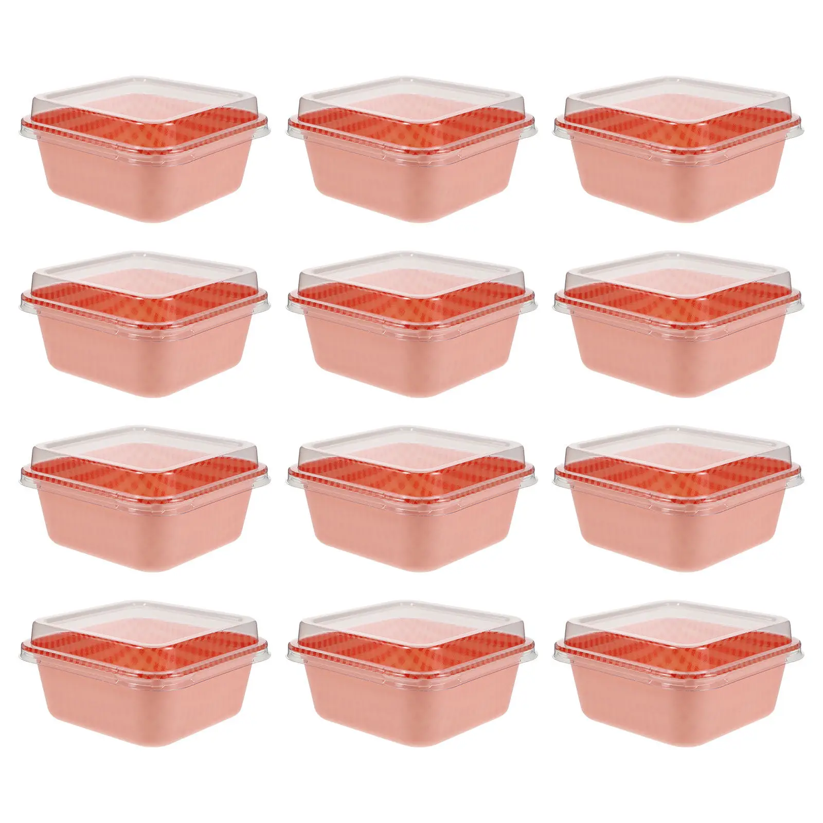 50pcs-square-food-box-elegant-plaid-design-disposable-cake-packaging-for-valentine's-day-dessert-baking-pastry-treats-bakery