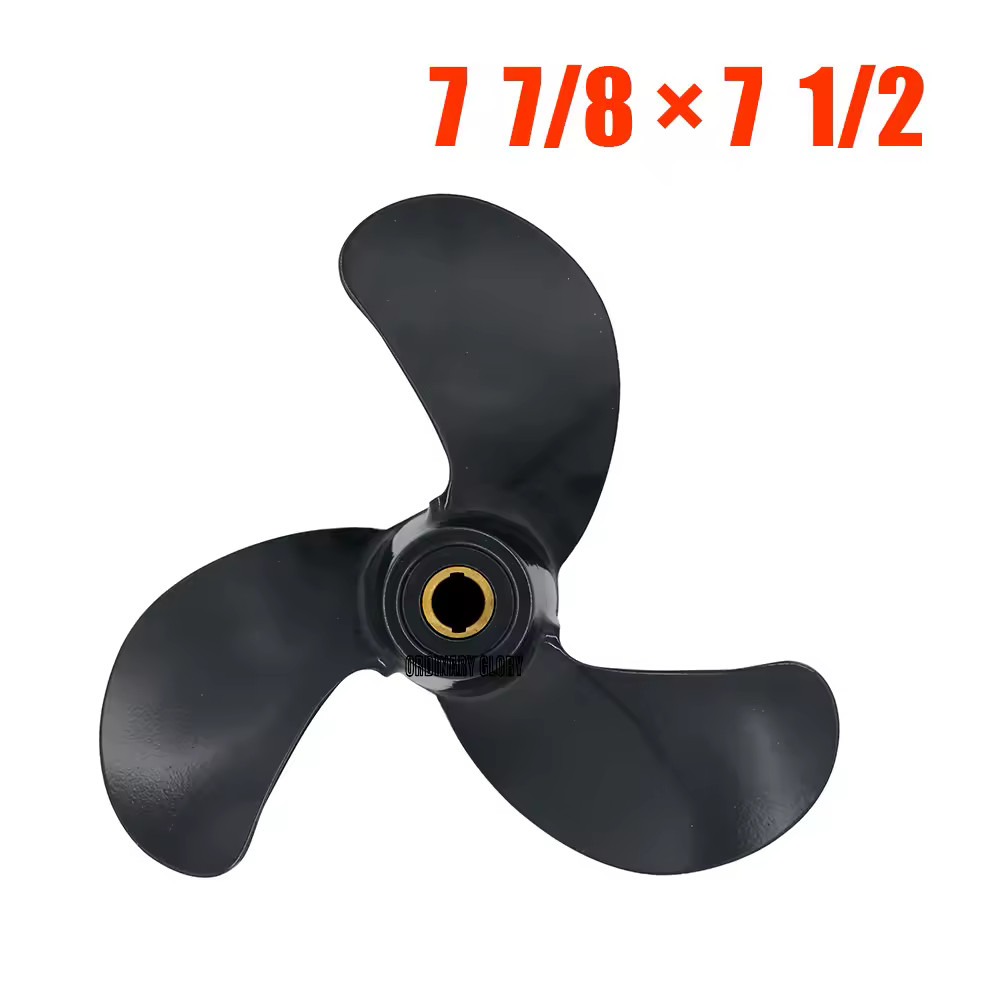 Гребной винт для подвесного мотора Honda 4 л.с., 5 л.с., 6 л.с., 7 7/8 * 7 1/2 дюйма, алюминиевый сплав, 3 лопасти, 58130-ZV1-841ZB