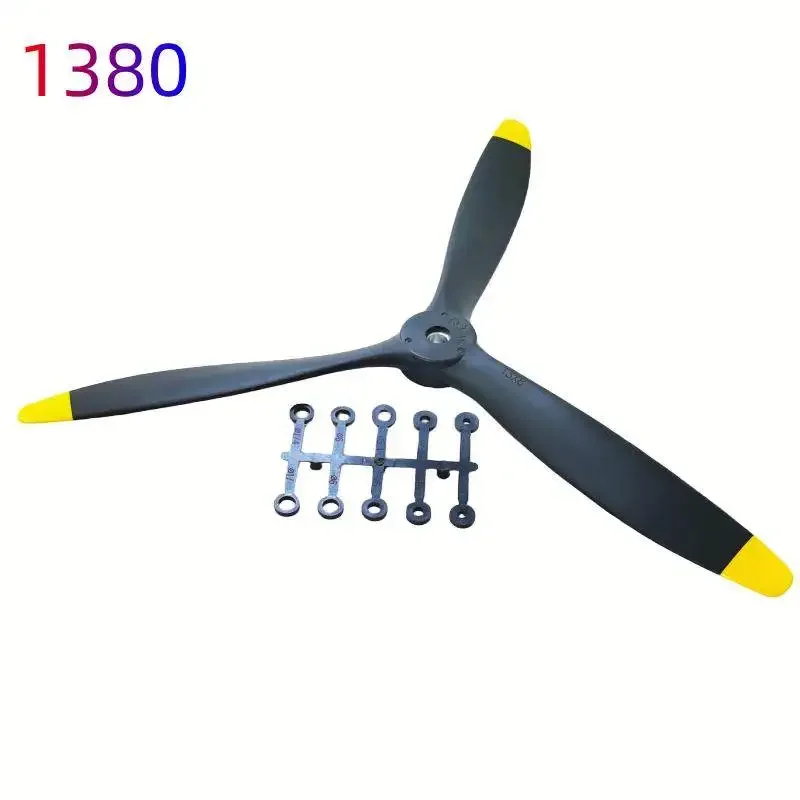 RC Airplane Fixed-wing 3-Blade Propeller (Simulation Prop) - 8060/9060/1060/1170/1380
