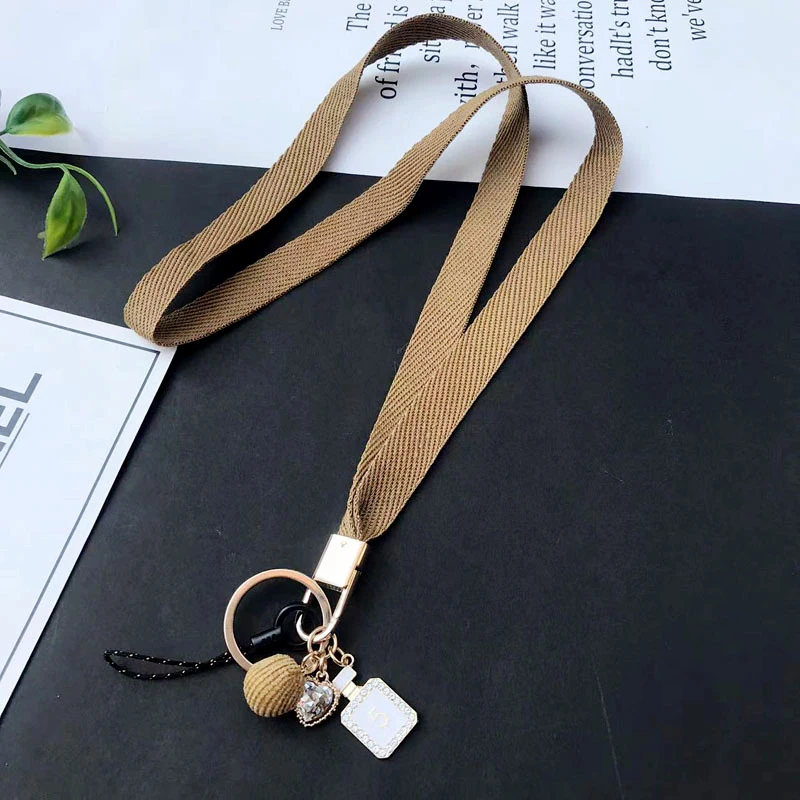 Mobile Phone Straps Anti-lost Lanyard Neck For Key ID Card Hanging Neck Rope Mobile Phone Lanyard Buckle Anti-lost Chain