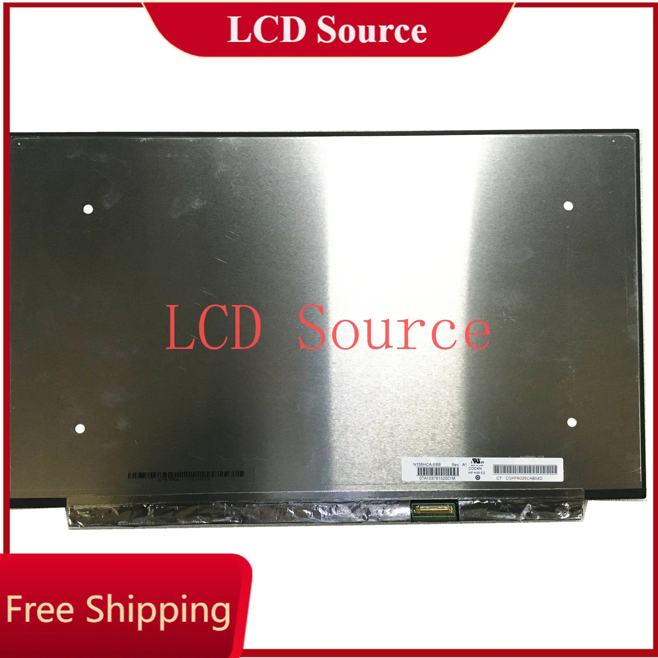 Ebb Caber N156hca-eab Rev c1 15.6 1920×1080 Fhd Led Ips Tela Painel Edp sem Furos de Parafuso N156hca-ebb N156hca