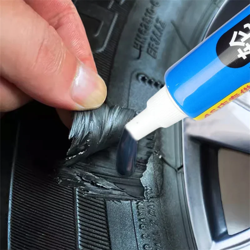 1-5pcs Tire Repair Glue Liquid Strong Rubber Wear-resistant Non-corrosive Adhesive Instant Bond Tyre Sealant For Motor Bicycle