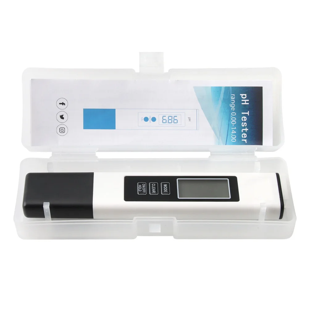 4in1 PPM Meter Digital Tester, Reliable Water Quality Purity Test, Auto Temperature Compensation, Suitable for All Water Types