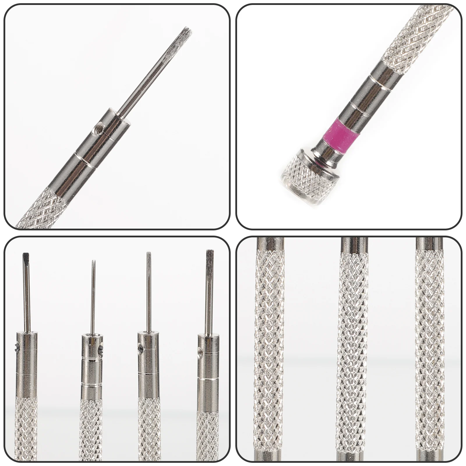 1 مجموعة النظارات مفك متنوعة الدقة نظارات أداة إصلاح ساعة استبدال طقم تصليح متعدد الوظائف #3