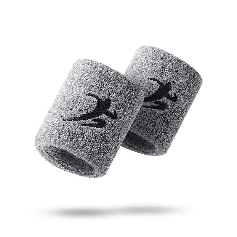 Breathable Sports Wristbands Unisex Sweat Absorbing Wrist Support for Running Basketball Tennis Gym Fitness Workout
