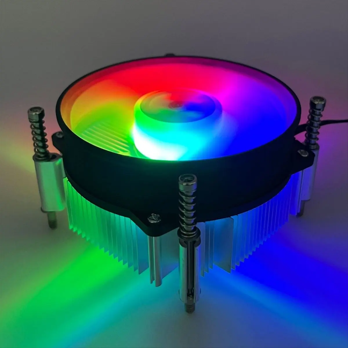 

HGHO For 1156/1366 Computer Desktop Cpu Radiator Rgb Colorful Radiator Fan LGA1700