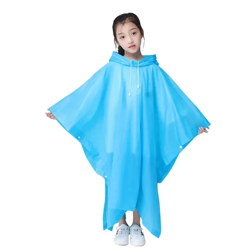 Children\'s Raincoat Travel Light Fashion Cloak Raincoat Boys and Girls Student Raincoat Electric Bicycle Raincoat