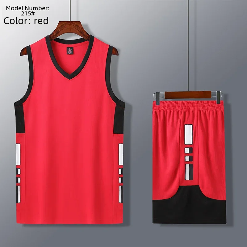 Summer New Style Dry Absorbent Sports Breathable Quick Dry V-neck Basketball Jersey Kids Wear Factory Wholesale Customized