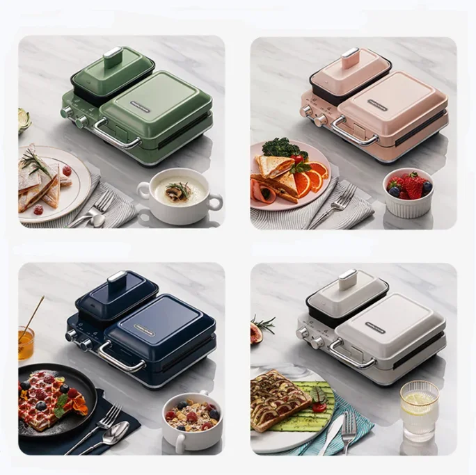 Multi-Function Breakfast Machine Sandwich Light Food Machine Small Household Waffle Maker Toast Baking Machine Sandwich Maker