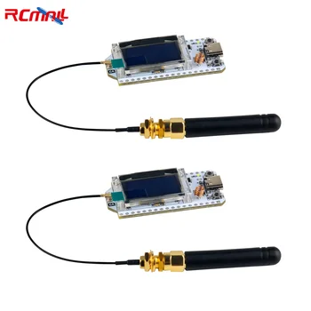 2 jeux de cartes de développement LoRa32 V3 868MHz 915MHz SX1262, écran OLED 0.96 pouces BT + WIFI Lora Kit pour maison intelligente Arduino IOT