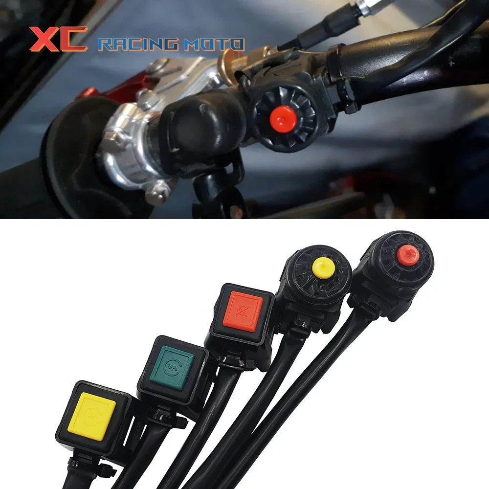 Motorrad 22mm Lenker Universal Druckknopf schalter Leistungs schalter Motors tarter töten für ktm honda yamaha kawasaki suzuki