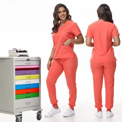 Chirurgische Peeling-Sets, Zahnklinik, Krankenschwester, Joggeranzug, Stretch, Schönheitssalon, Spa, Arbeitskleidung, Arzt-Outfit, medizinische Uniform 42109