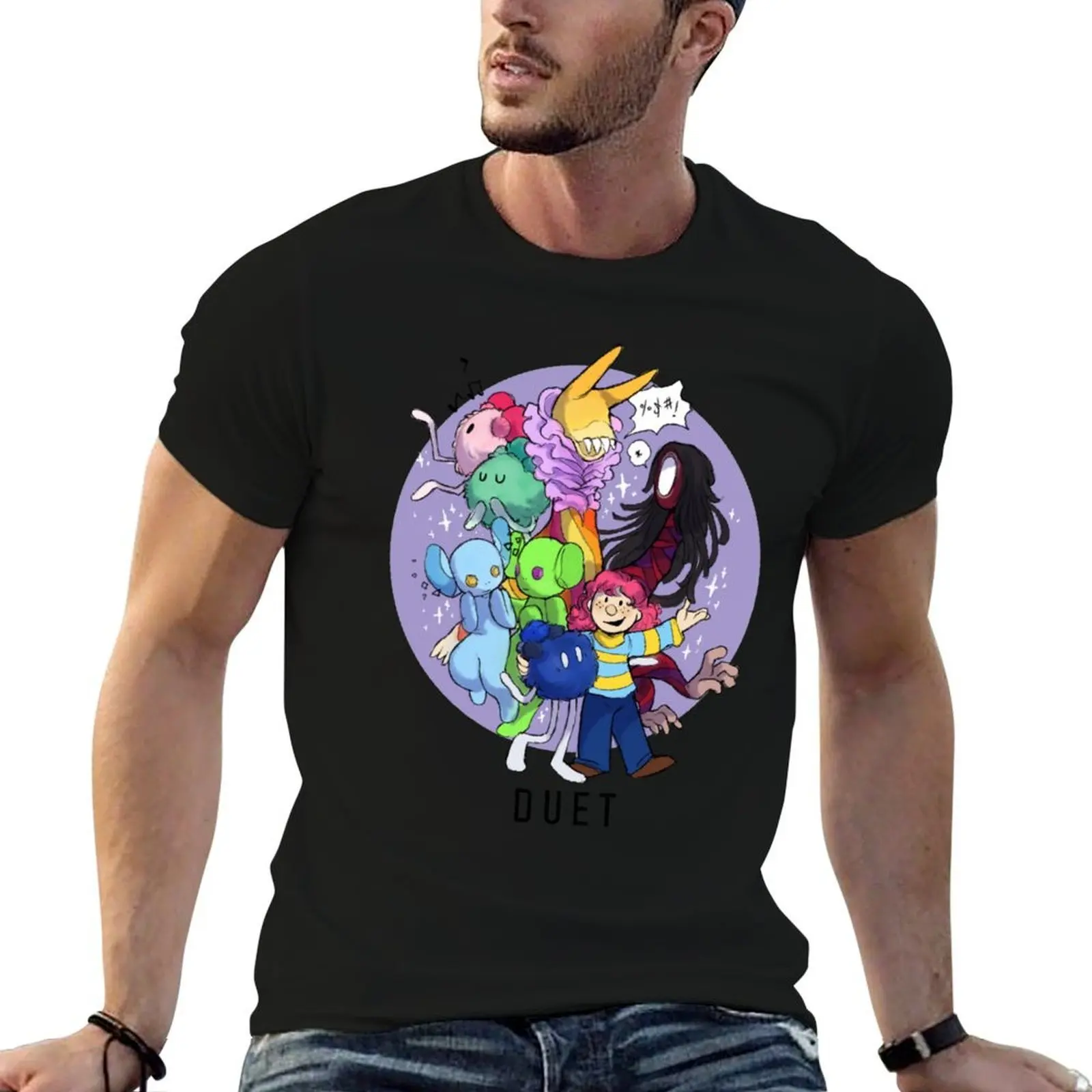 

Duet T-Shirt man t shirt luxury anime t shirts for man T-Shirt