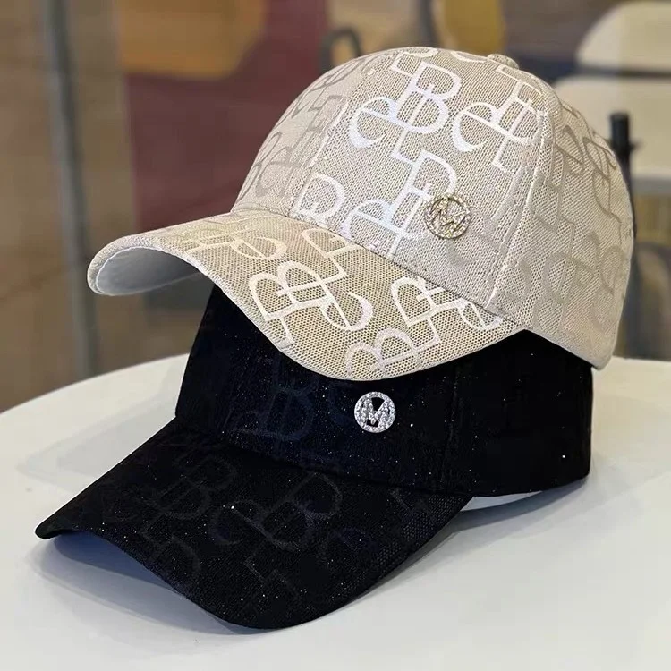 Unisex Fashion Adjustable Baseball Cap Spring Summer Autumn M round Logo Cap Style for All Seasons image 2