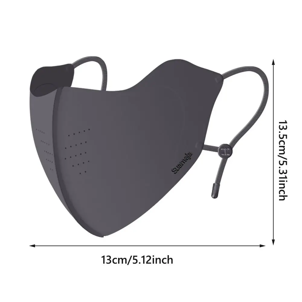 غطاء وجه نسائي لحماية العين، أقنعة صيفية من الحرير الجليدي قابلة للتنفس، قناع وجه للحماية من الشمس فوق البنفسجية بدون خياطة #6