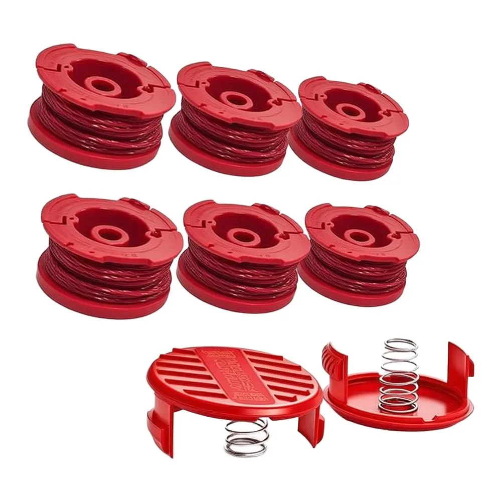 For CRAFTSMAN Compatible Spools CMZST0803 for CMCST930 Trimmer 0.080 in Twist for Line 6 Replacement Spools plus 2 Spool