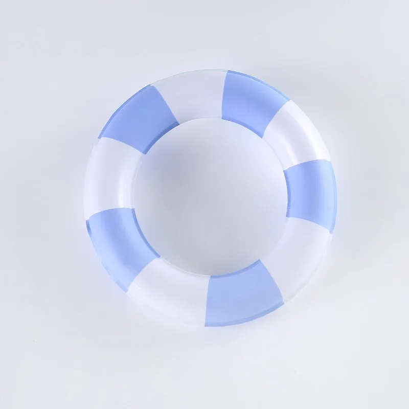 Kids Mini Swim Ring Summer Fun Swimming Pool Float Ring Toys for Rubber Ducks Dolls Floating Bath Toy Pool Mini Inflatable Toy