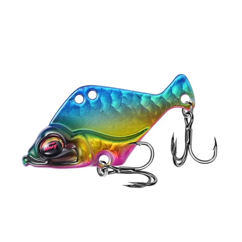 

5pcs 5g-15g Colorful Sequins Metal VIB FishingLure Crankbaits Sinking Vibration Winter Spoon Spinner Sinking Bait Fishing Tackle