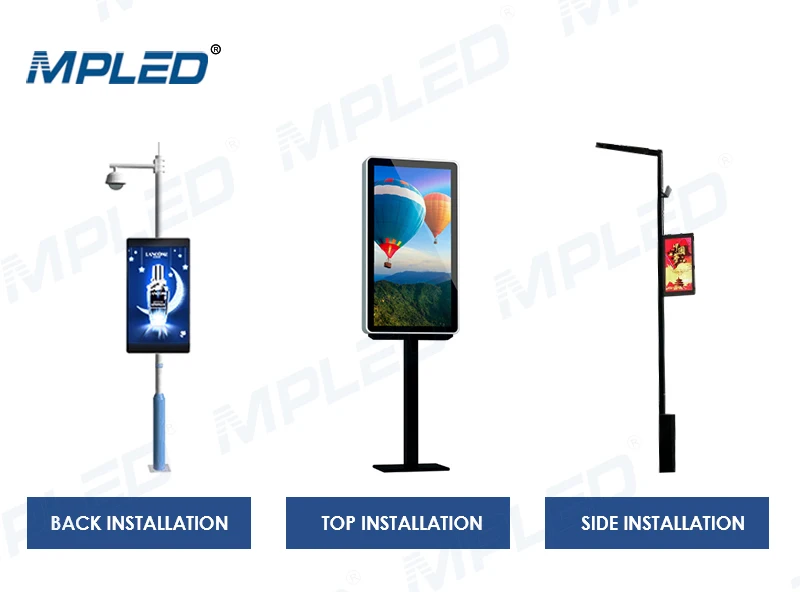 LED display panel Outdoor 55-inch LED programmable display panel