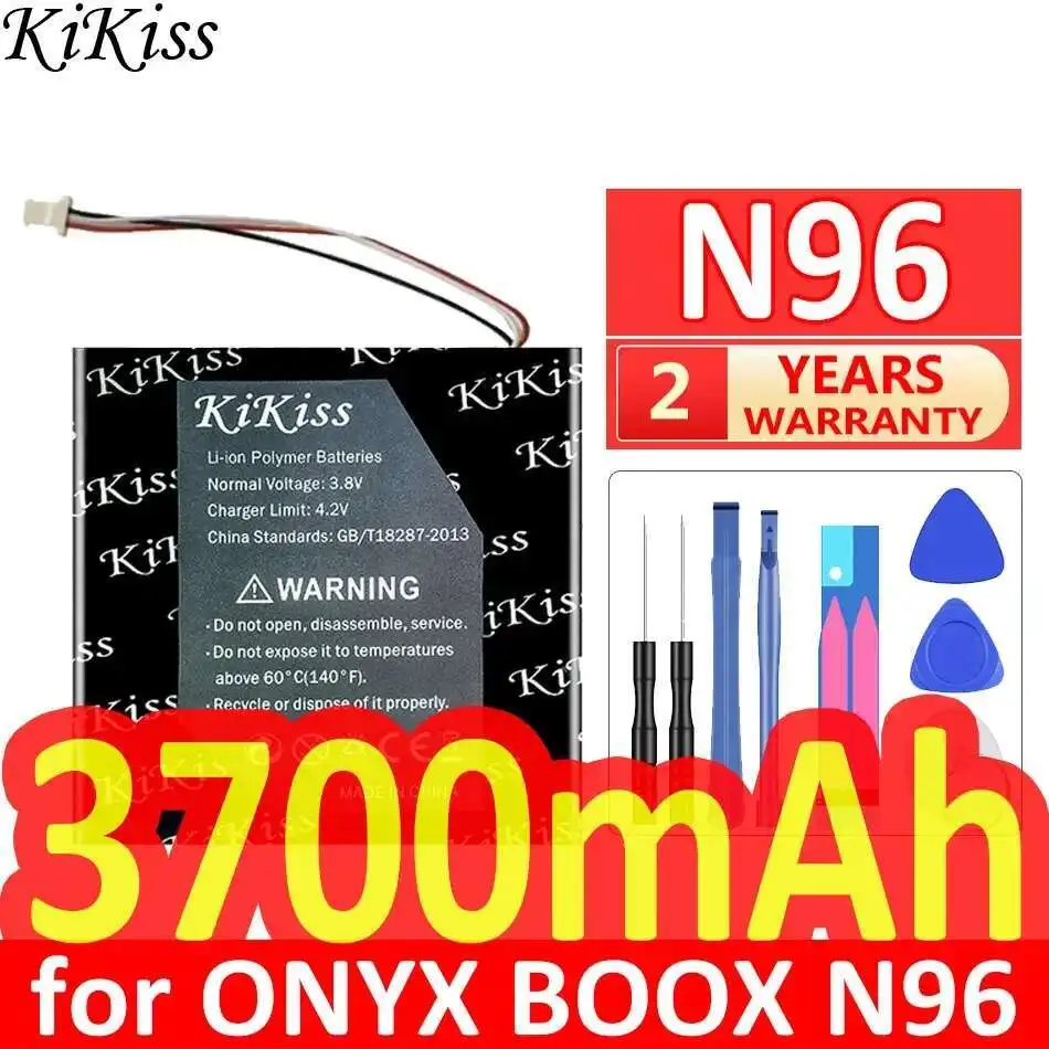 

E - Book Reader Battery Reliable Power Supply Premium Replacement For Onyx Boox N96 Carta+ E-Book 3700Mah
