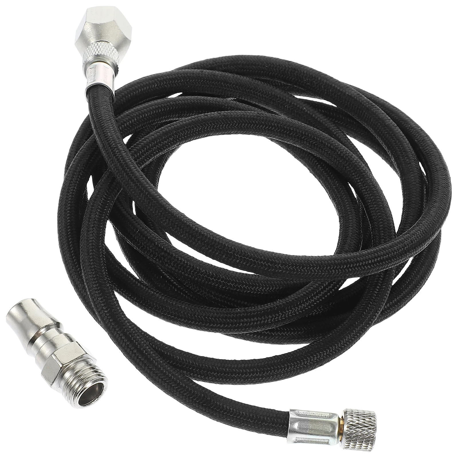

1 Set Pneumatic Hose Air Compressor Spraying Tube With Connector High Pressure Flexible Airline Compressor Hose Professional
