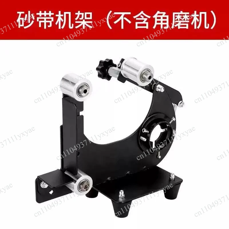 Hot Sale M10 Multifunctional Desktop Sanding Belt Machine Angle Grinder 220v Polishing Machine Belt Conversion Rack Sanding Grin